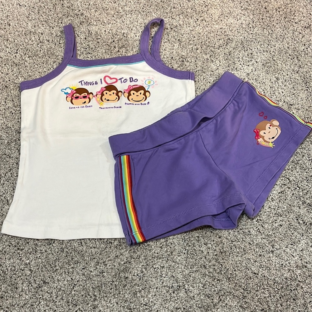 Basic Editions Matching tank top and shorts